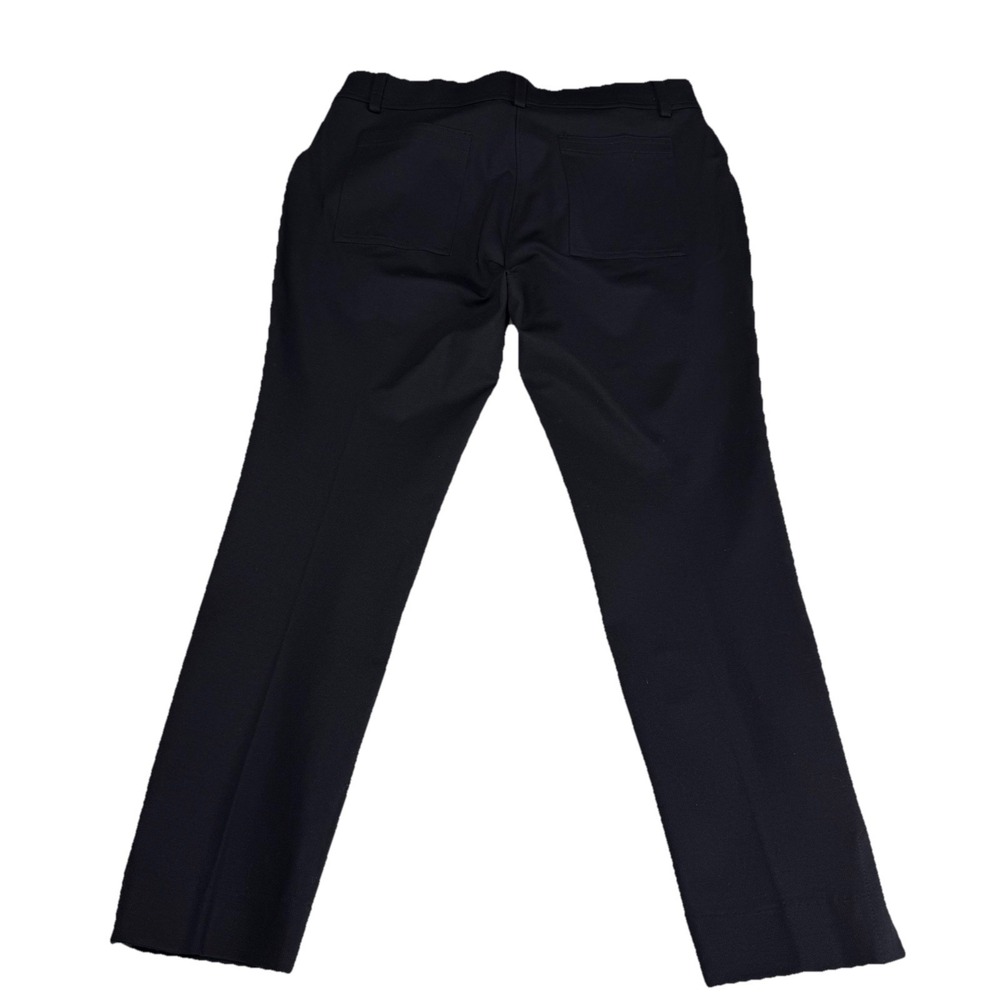 Belyn Key Golf Commuter Crop Pants Women's Sz XL Slim Fit Black Onyx Mid Rise - Picture 2 of 12